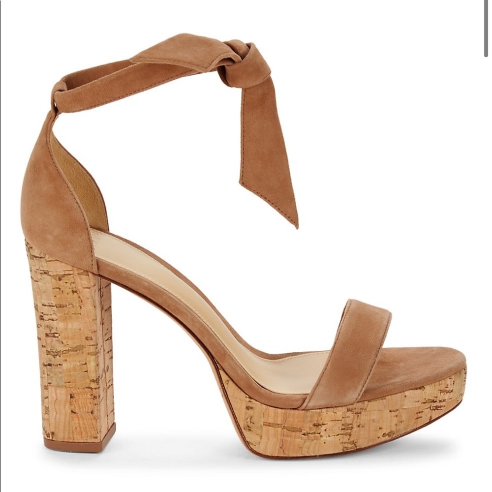 Alexandre Birman Marbeleh Suede Tie Sandals 38
